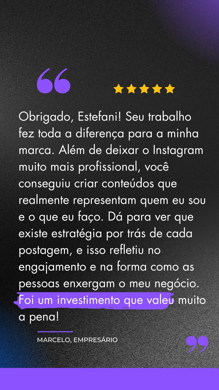 Depoimento de cliente sobre o Método FANI